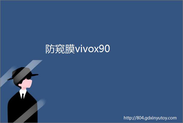 防窥膜vivox90